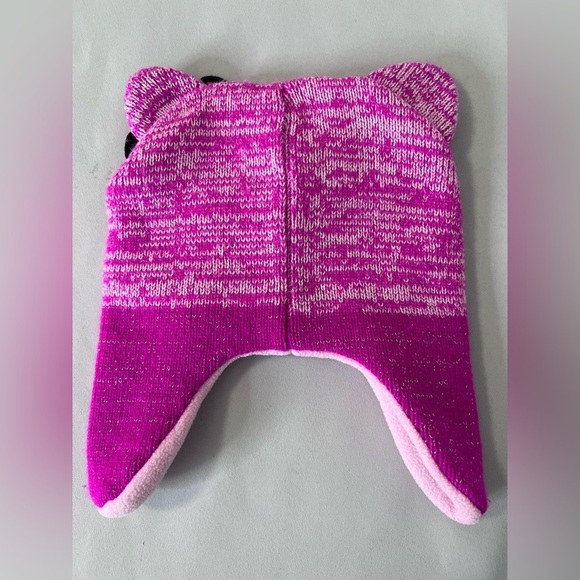 Hello Kitty Mittens Hat Girls Pink Cat Hat/cap - Picture 10 of 11